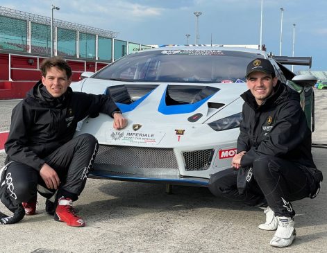 Raúl Guzmán en el Lamborghini Huracán GT3 Evo